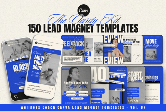 Download Wellness Coach Lead Magnet Templates - Lead magnet template Collection