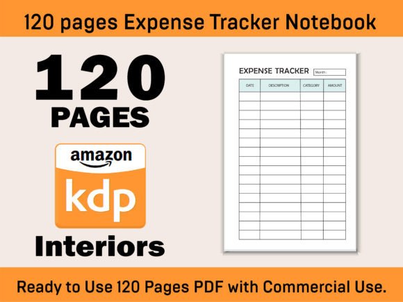 Download Expense Tracker Notebook Kdp Int V-04 - Premium Resources