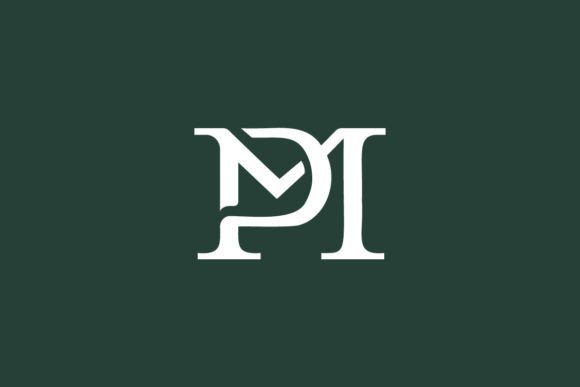 Download PM or MP Logo with Classic Modern Style - Modern style Collection