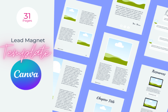 Download Minimallistic Lead Magnet Template Canva - Lead magnet template Collection