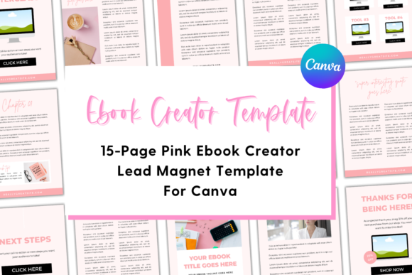 Download Ebook Lead Magnet Template | Canva - Lead magnet template Collection