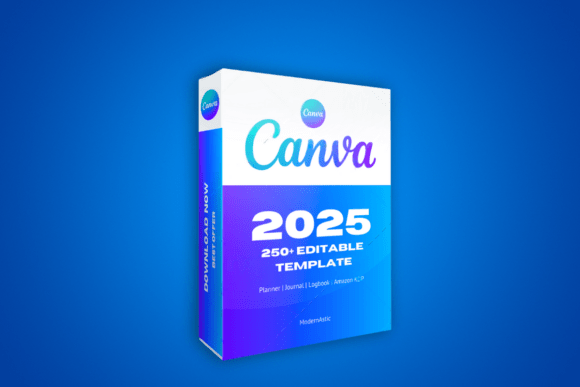 Download 200+ Editable Canva Templates KDP 2025 - 200 Collection